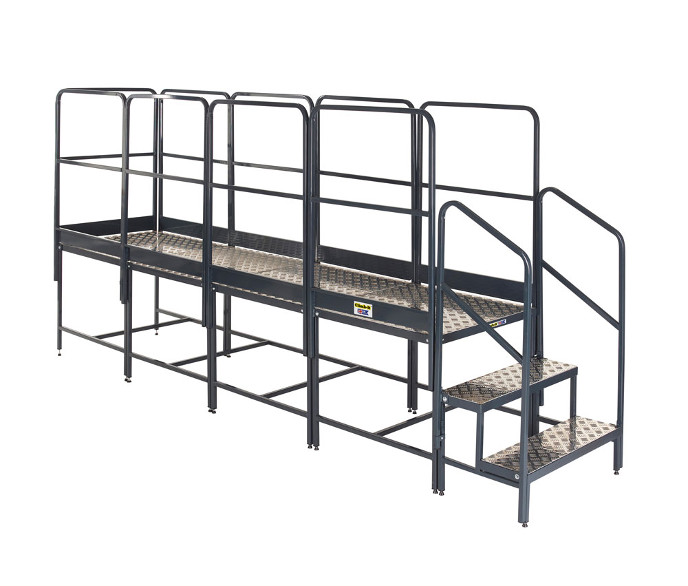 Climb-It UK Platform - Four Platforms Inline