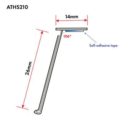 Angled Ticket Holder