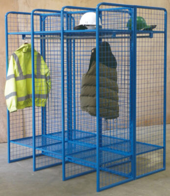 Wire Mesh Storage Compartments