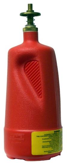 Red Bottle container for gas