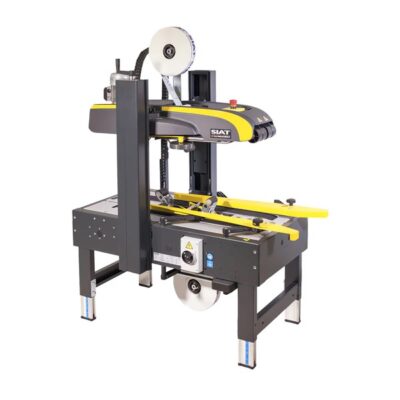 SIAT Semi-Automatic Random Case Sealing Machine, Top & Bottom Belt Driven