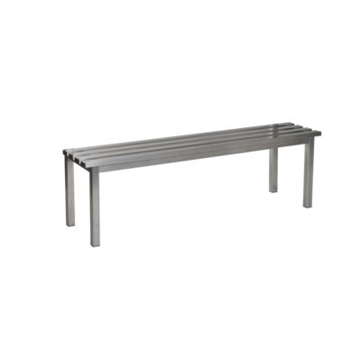 Aqua Mezzo Stainless Steel Benches with Stainless Steel Seats