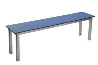 Aqua Mezzo Stainless Steel Benches with Laminate Seats