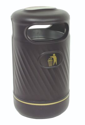 Outdoor Hooded Top Litter Bin