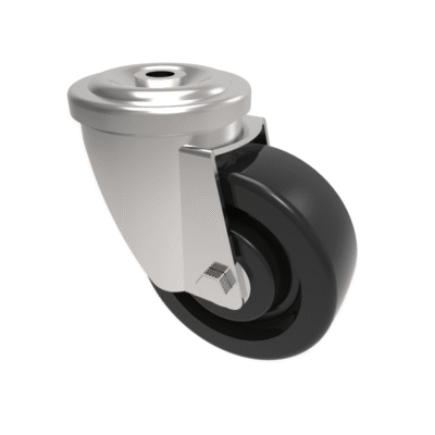 Phenolic Bolt Hole Swivel Castor 100mm 220kg Load