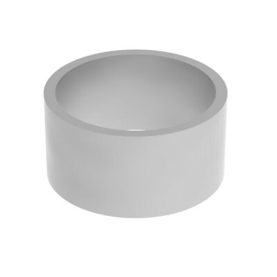 Reducer steel 12mm down to 10mm 6mm depth steel zinc finish