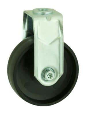 Polypropylene Bolt Hole Fixed Castor 50mm 50kg Load