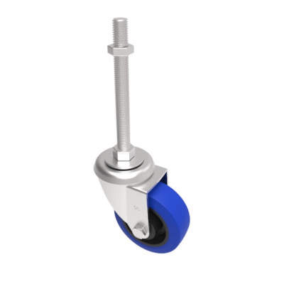 Rubber Swivel Castor 100mm 250kg Load