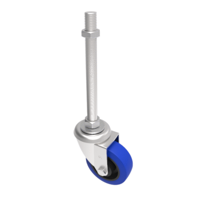 Rubber Swivel Castor 100mm 250kg Load