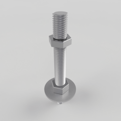 Stainless steel threaded adjusting stem