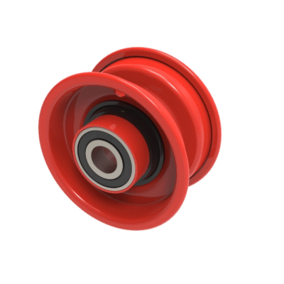Red Steel 100mm (4") Rim