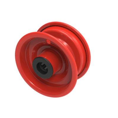 Red Steel 100mm (4") Rim