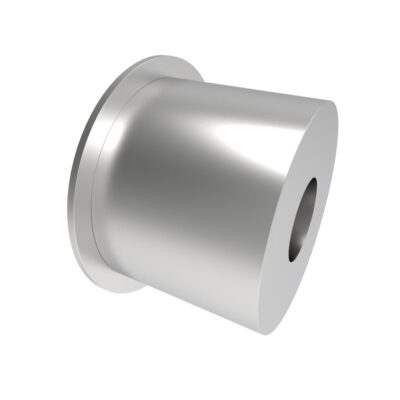 Headed Spacer 55mm bearing x 2mm thick head x 20mm axle bolt