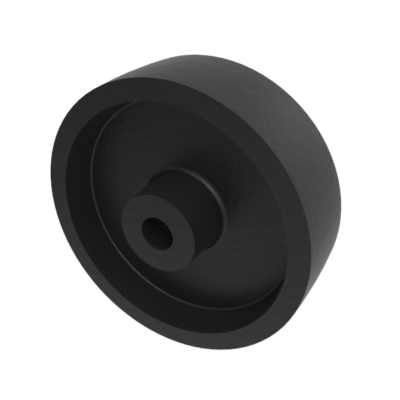 Thermoplastic 150mm Plain Bearing Wheel 500kg Load