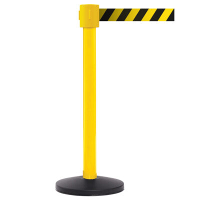Premium Safety Belt Barriers - Messaged Belt