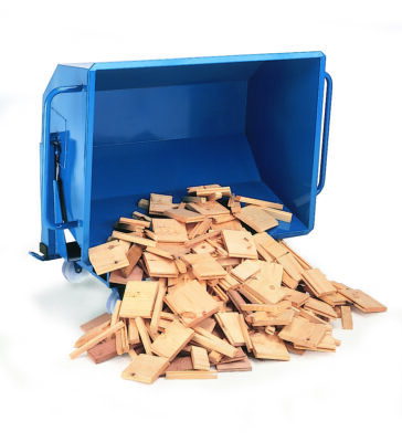 Side Emptying Skip