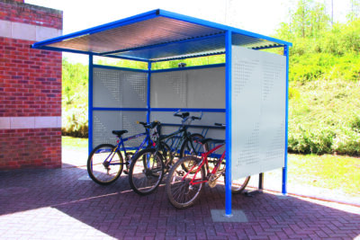 Traditional Cycle Shelters - Powder Coated