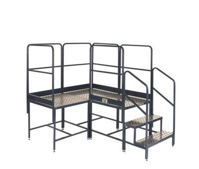 Climb-It UK Platform - Three Platforms Corner (2 x 1)
