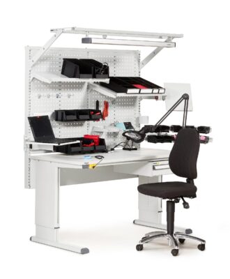 ESD Ergonomic Allen Key Adjustable Workbenches