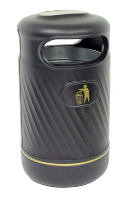 Outdoor Hooded Top Litter Bin - SHB032Z