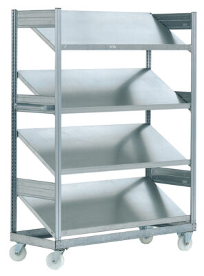 Inclined Mobile Shelving