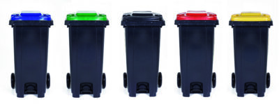Pedal Wheeled Bins