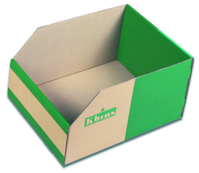 Kbins - Corrugated Cardboard Storage Bins (200mm High)