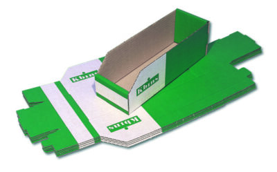 Kbins - Corrugated Cardboard Storage Bins (100mm High)