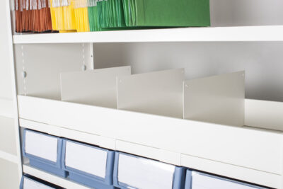 Bin Front for Delta Plus Shelving