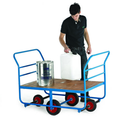 Plywood Decked Balanced Trucks