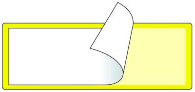Magnetic & Self Adhesive Ticket Pouches - SAP310