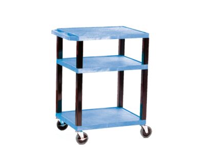 Service Trolleys with Coloured Shelves