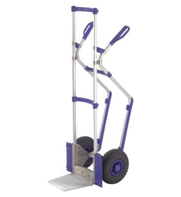 Aluminium Sack Truck with Blue Guards