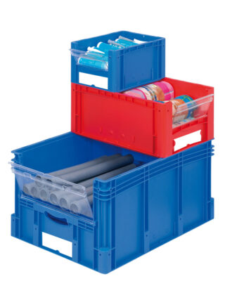 View & Pick Stacking Containers